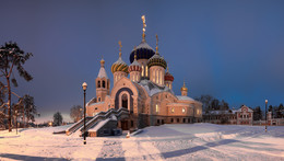 Храм святого князя Игоря Черниговского в Переделкино / Ровно год назад...