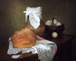 Хлеб - всему голова / классический натюрморт
