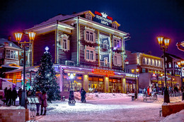 Ночь... накануне Рождества.. / Иркутск, 130й квартал.