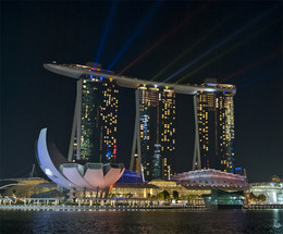 Ночной Сингапур / Индонезия