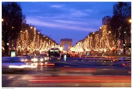 Перекати-поле (Париж. Елисейские поля) / Елисейские Поля. Париж. Рождество.