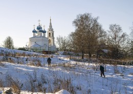 &nbsp; / Никольский храм в г.Пушкино. Освящен в 1694 г.