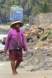вьетнамка / Вьетнам Муйне рыбацкая деревня 2015
