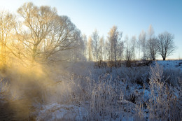 Зима,рассвет,туман... / Зимние рассветы января.