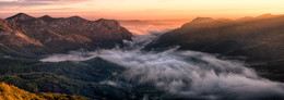 Рифма утреннего света / Утро в каньоне над Згориградом, Врачанский горный массив, Болгария