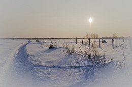 Зимнее солнце / Владимирская область, село Рюминское
