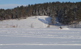 зимние развлечения / село Новый Буян,Самарская область