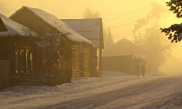 Флешмоб : «Где эта улица, где этот дом» / Солнечное утро морозного дня.
Село Тоора-Хем, Тува, Тоджинский кожуун.