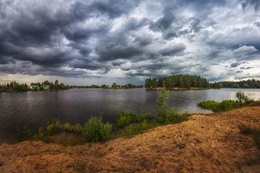 Остров Городок / Август 2015. Пено.