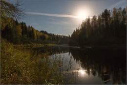 Полнолуние / Россия. Вологодская обл.
Лунная ночь на реке Уфтюга.
сентябрь 2015г