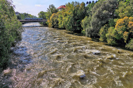 Austria, Graz, River Mur / сентябрь