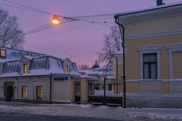 Сиреневый вечер. / Москва. Сиреневый вечер.