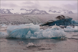 Про льдинки... / Исландия, Ледяная лагуна, образовавшаяся в результате таяния самого большого ледника Европы Ватнайёкюдль