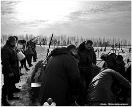 Похороны Атамана / Верхнеуральск Челябинской области. Похороны атамана Верхнеуральской станицы, 9 февраля 2016 года...