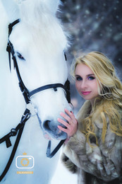 Snow Horse* / Юля Славная фотосессия фотопроект