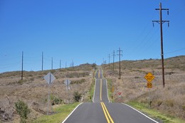 &nbsp; / Die Saddle Road auf Big Island, Hawaii
