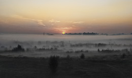 Туман.... / Минск, Лошица