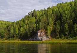 Камень Коробейный / Река Чусовая, осень 2010г.