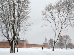 После снегопада / Сыпануло снежку на город