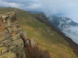 О том, как облака ласкают горы / ***