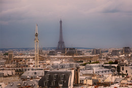 Крыши Парижа / Вид из центра Жоржа Помпиду