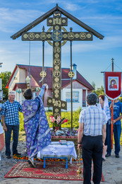 &nbsp; / Освящение поклонного креста в деревне Малюшичи Кореличского района.