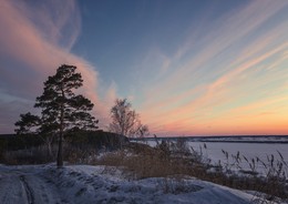 Весенний закат. / ***