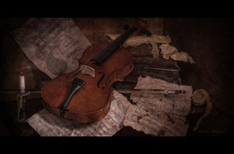 забытая мелодия для скрипки... / натюрморт