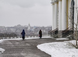 &nbsp; / У стен Высоцкого монастыря. Серпухов