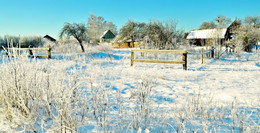 мая старонка / зима в разгаре, солнечный день