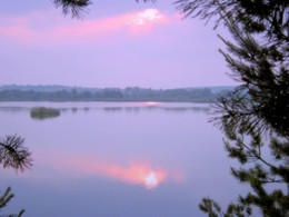 И туман и морось / После грозы потеплело, к вечеру выглянуло солнце, но от большой влаги и еще моросящего дождя стал опускаться туман.