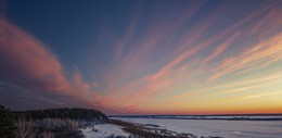 Весенний закат. / ***