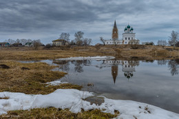 Весна в деревне. / Апрель, Ярославская область