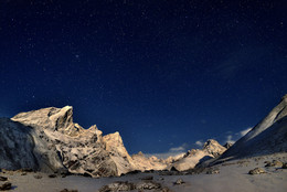 Вечность. / Лунная ночь в Гималаях.
