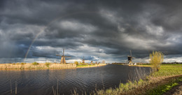 Радужный миг / Kinderdijk, Holland