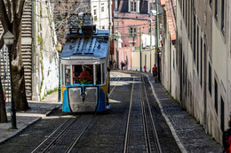 фуникулер в Лиссабоне / Лиссабон, транспорт