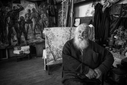 Портрет художника В.А.Ткаченко / ***