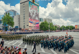 Как это было... / Торжественный парад.
71-я годовщина Победы в Великой Отечественной войне.
9 мая 2016 год.
Краснодар.