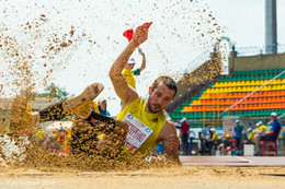 Тройной прыжок / На чемпионате Республики Беларусь по лёгкой атлетике, который проходил в Гродно 23-25 июня 2016 года.
