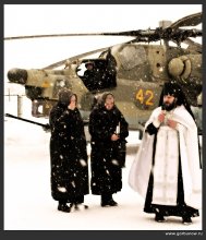 Во Славу отечества (Война и мир) / Освящение боевого вертолета Ми-28