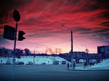 Алые сны / ул. Толстого, рассвет