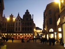 Leuven at night / December 2007, Leuven, Belgium