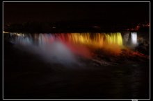Niagara Falls Night / Ниагарские водопады, ночь...