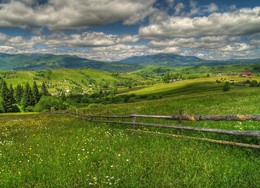 Время разнотравья / Виды Закарпатья из окрестностей Лазещины. Июнь 2016 г.

«Я тебя потерял в разнотравье,
На ромашковом светлом лугу,
А хотел пригласить на свиданье,
Но средь лета найти не могу.

Очарован цветением мака,
Где синеют вовсю васильки,
Кто-то выплеснул капельки лака
На сосны молодой стебельки…

В дверь закрытую просится август,
По утрам здесь туманы грустят,
С пика слез остывающий градус…
Мне бы только вернуться назад,

Где оставил вчерашнюю юность
Под сверкающим куполом звёзд,
И пролитая свежестью лунность,
Нам сердца волновала всерьёз.

Твоим голосом шепчет берёза,
А улыбку – мне дарит рассвет,
Очарован цветочным наркозом,
Я под взглядом любви много лет.»

Василий Ростовский