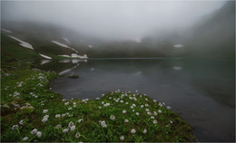 Smoke on the Water / Туманное высокогорное озеро, Архыз