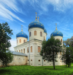 Крестовоздвиженский Собор / Новгород, Юрьев монастырь