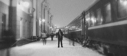 Ночной вокзал. Случайный пассажир / Беларусь. Гомель