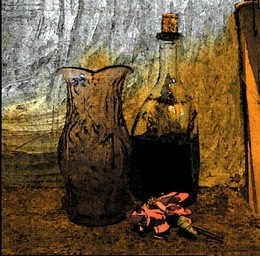 День рождения / кувшин, бутыль, цветок...