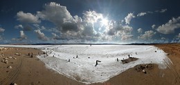 Озеро Чокрак / Это не снег его покрывает - это соль