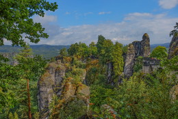 Скалы Бастая / Саксонская Швейцария